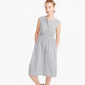J.Crew Shirting Stripe Dress